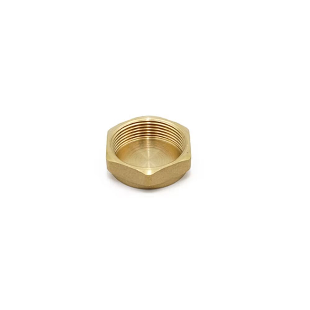 1 1/2" Brass Cap BSP