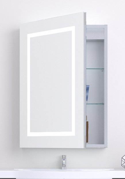 Furniture & Mirrors Reflections Frame 700x500mm Led Mirror Cabinet