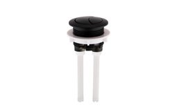 Brassware Nero Round Cistern Push Button Matt Black (Fits 38mm Hole) (Fits All Series 600 Cisterns)