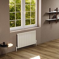 Allegro Single 575x1420mm White